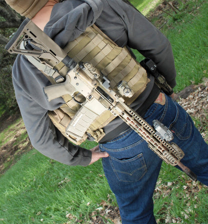 EXO-13 Tactical single point sling in backpack mode