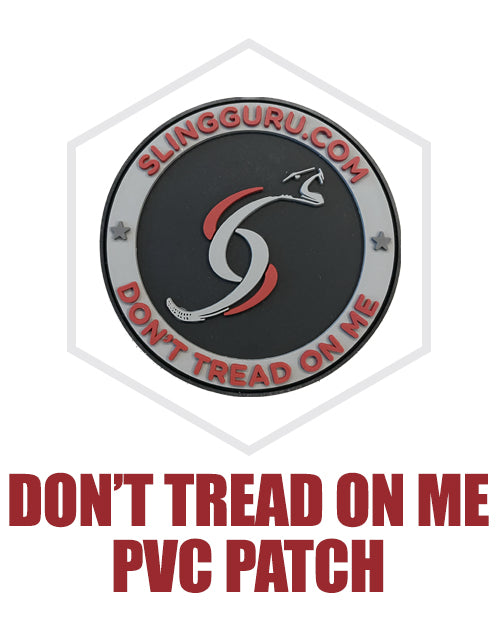 Sling Guru Don't Tread On Me Morale PVC Patch - Circle