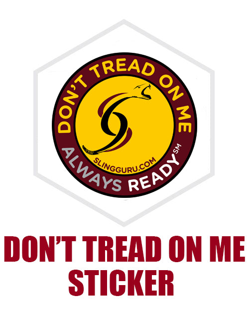 Sling Guru Don't Tread on Me Sticker